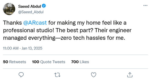 Client testimonial 1
