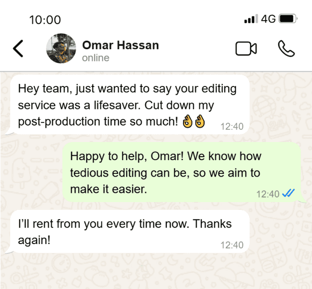 Client testimonial 12