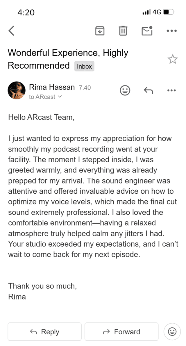 Client testimonial 13