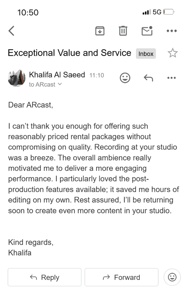 Client testimonial 8
